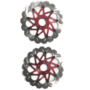Galfer 320mm Wave Disc Brake Rotors Pair for Custom Inverted Forks